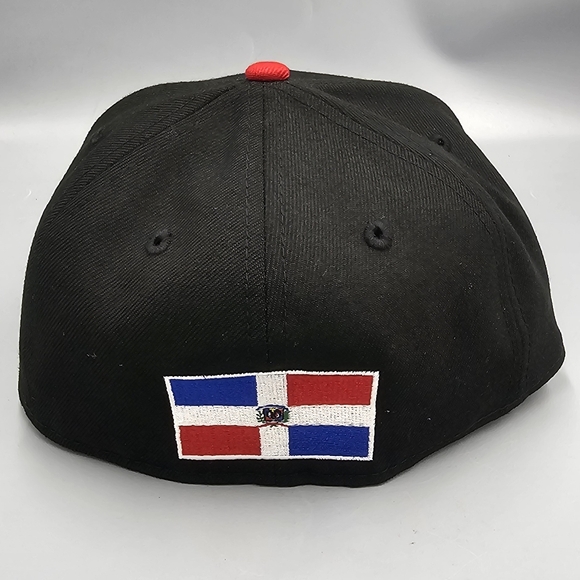 Dominican Republic Hat New Era 2023 World Baseball Classic 6 7/8 Black 59Fifty - Picture 3 of 6